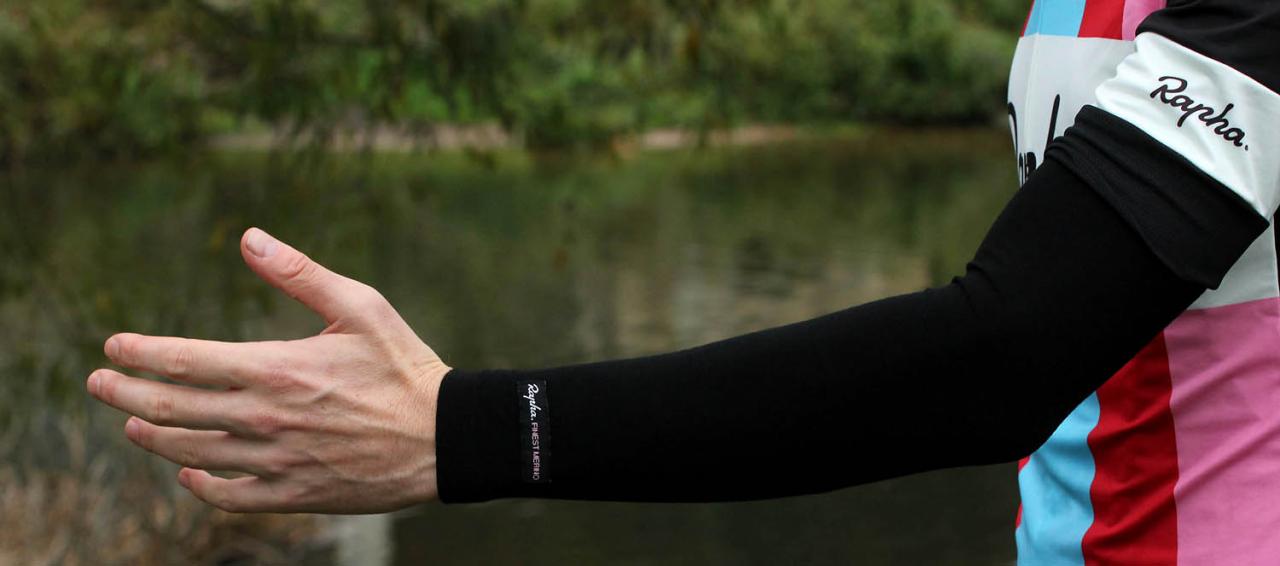 Review Rapha Merino Arm Warmers road.cc